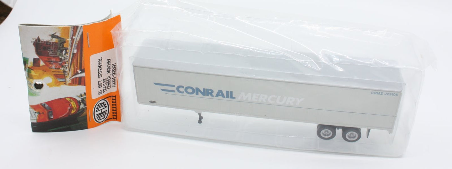 Con-Cor 0004-008501 HO Conrail Mercury 48’ Intemodal Trailer