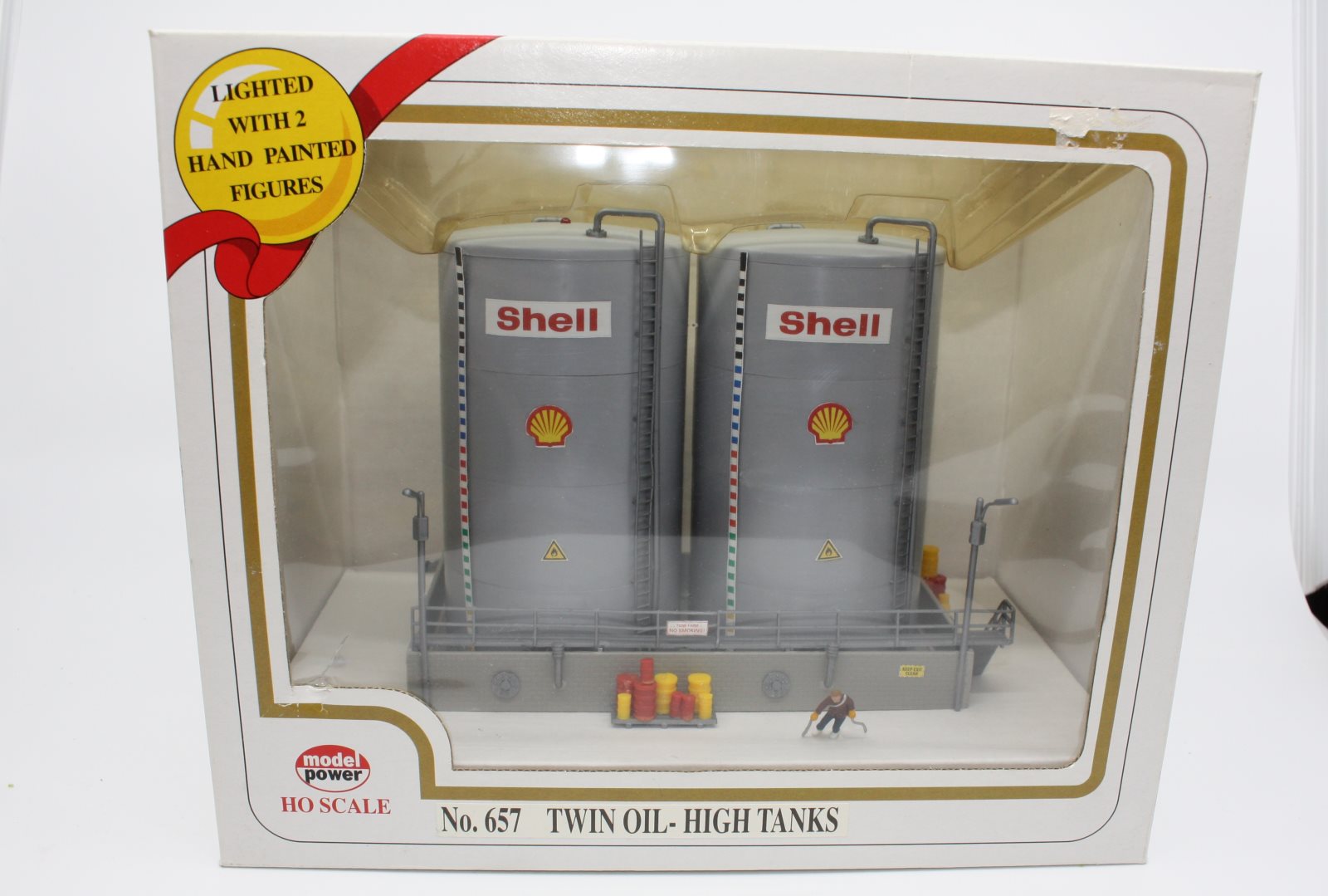 Model Power 657 HO Twin Oil-High Tanks Built Up