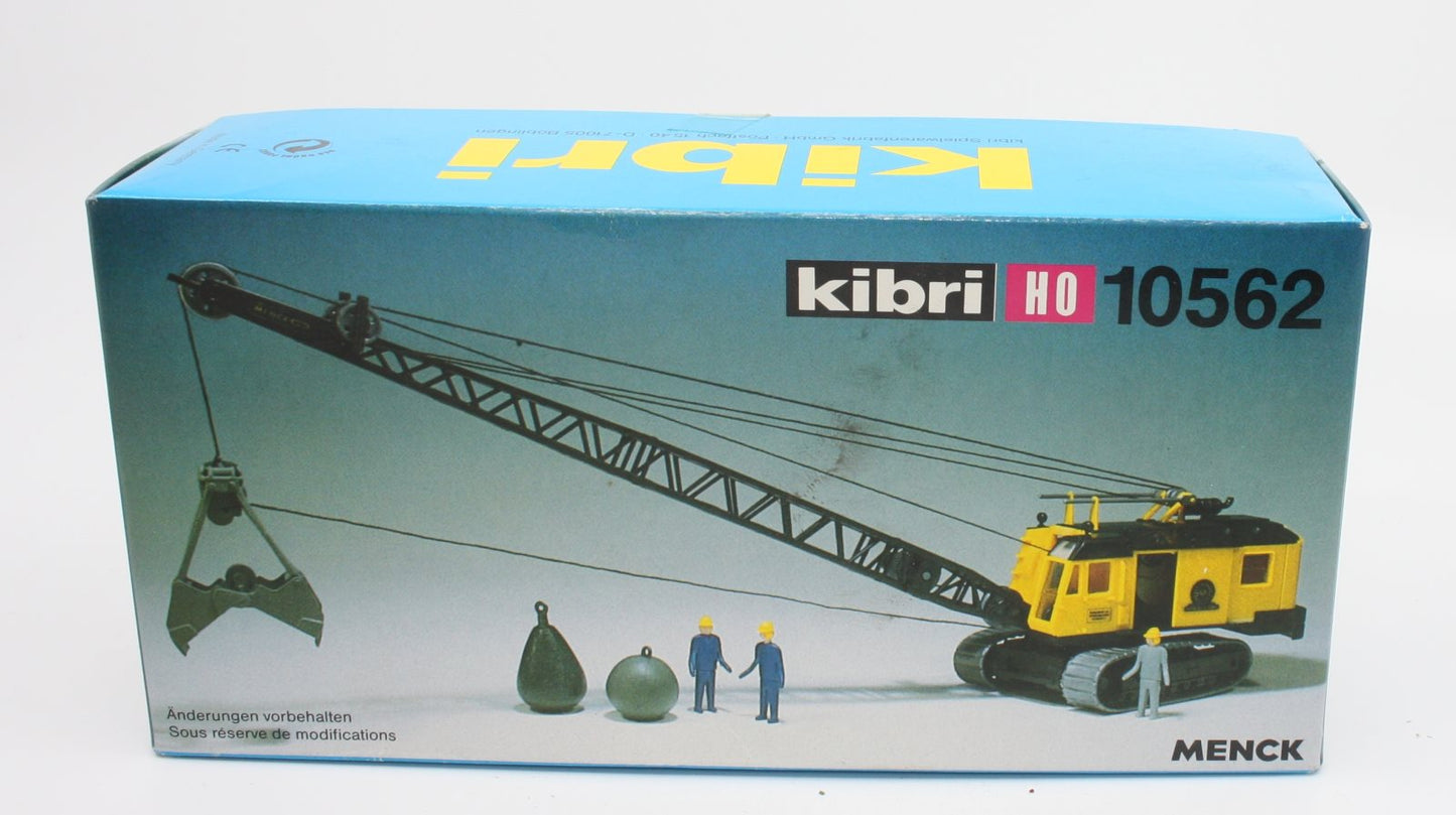 Kibri 10562 HO Menck Excavator With Bucket & Demolition Tools Kit