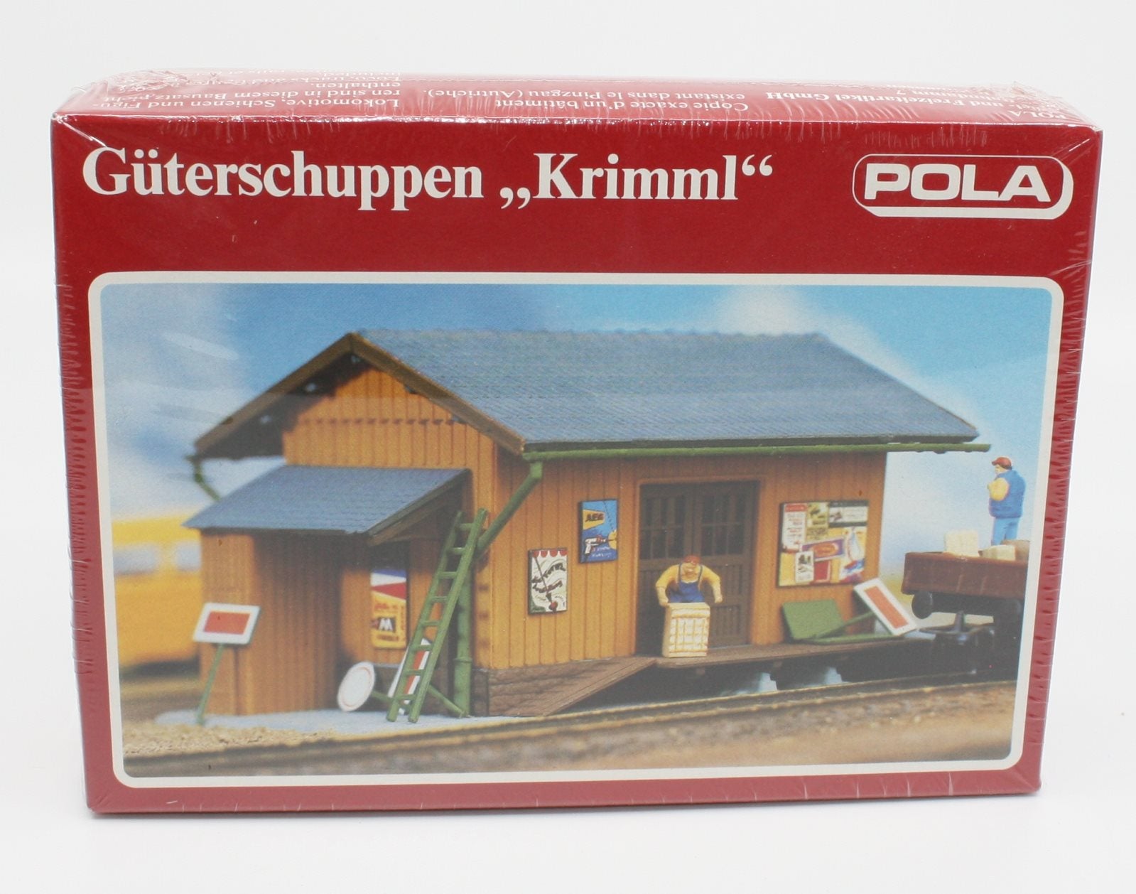 Pola 802 HO Scale Krimml Goods Shed Building Kit