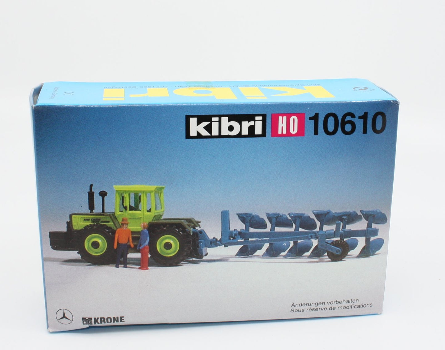 Kibri 10610 HO Mercedes-Benz Tractorw/Rear Plow