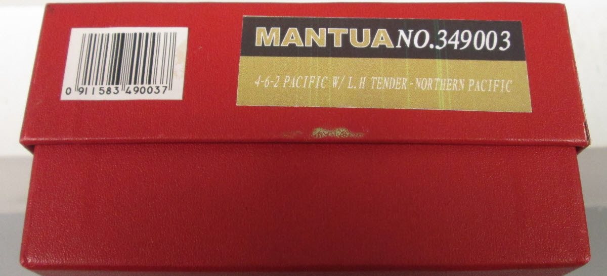 Mantua 349003 HO Scale 4-6-2 w/Lng Hl Tndr NP