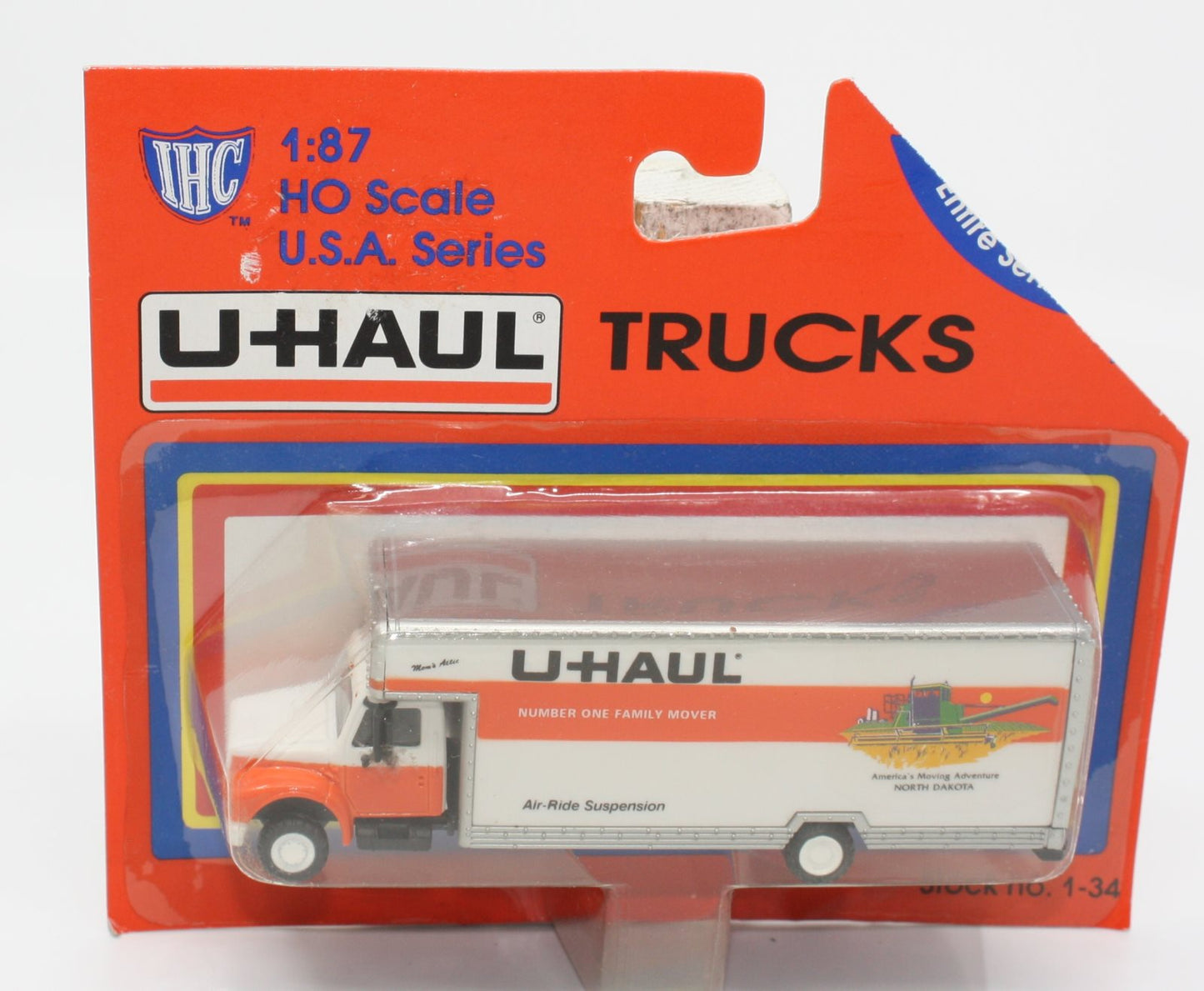 IHC 1-34 HO North Dakota U-Haul 26' Moving Truck