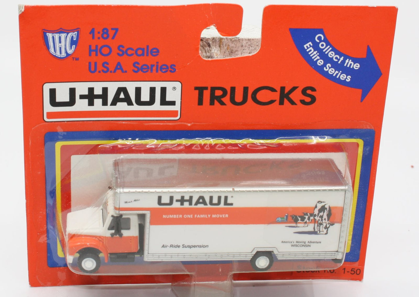 IHC 1-50 HO Wisconsin U-Haul 26' Moving Truck