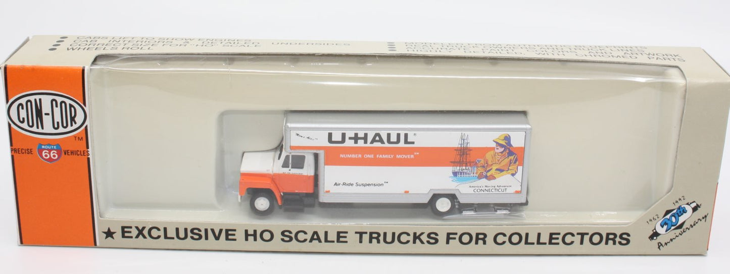 Con-Cor 0004-007017 HO Scale Connecticut 26' U-Haul Supermover Truck