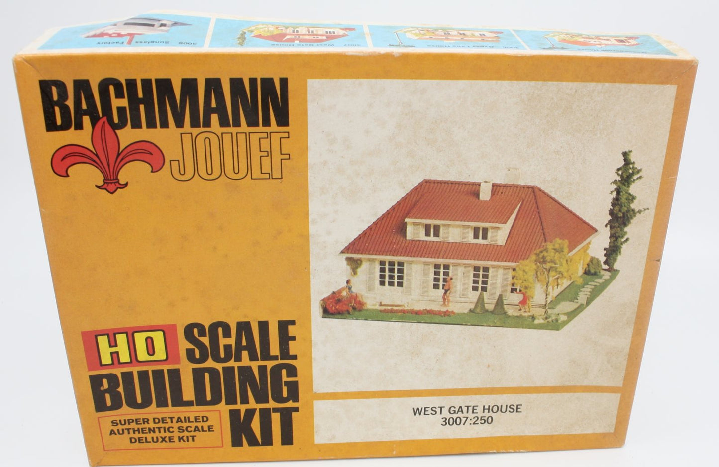 Bachmann 3007:250:250 HO West Gate House Building Kit