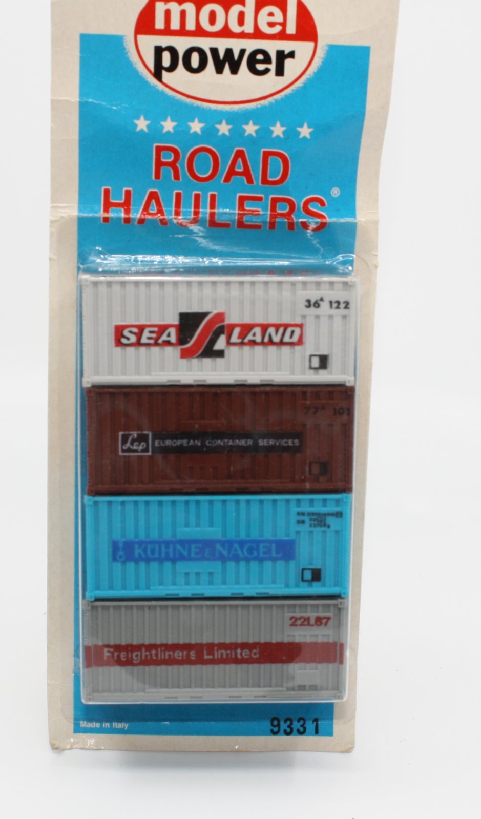 Model Power 9331 HO Road Haulers Containers