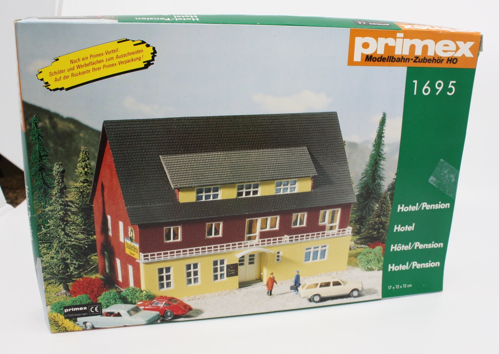 Primex 1695 HO Hotel Building Kit