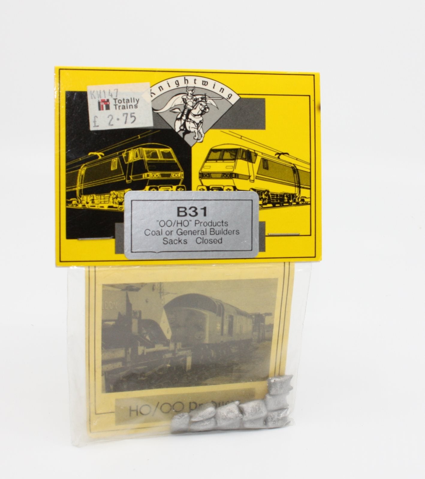 Knightwing International B31 OO/HO Coal/Builders Sacks Closed (Pack of 10)