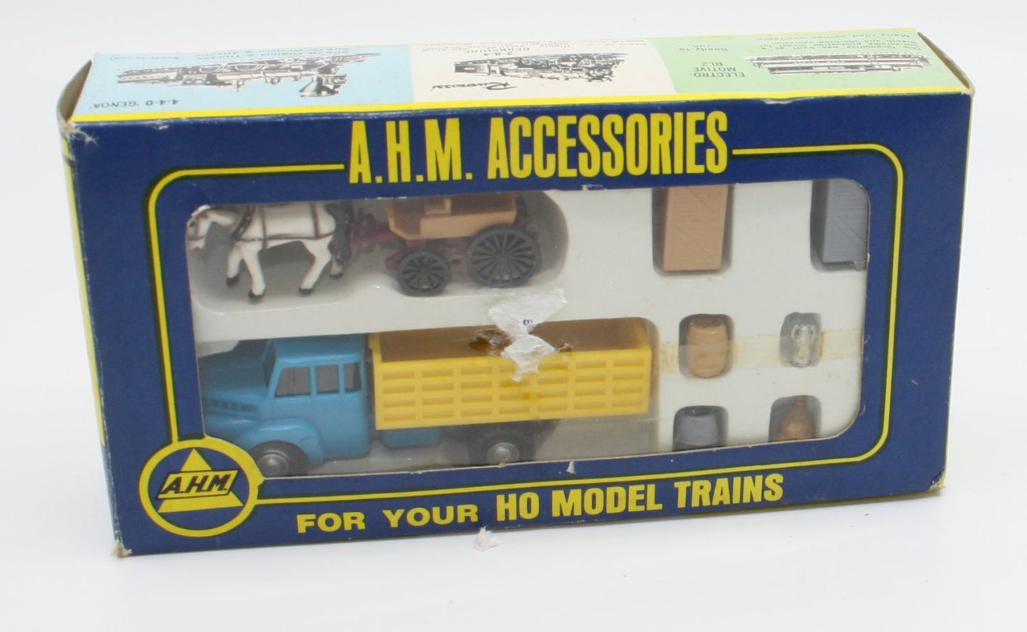 A.H.M. 5616 HO Freight Truck with Horses and Wagon