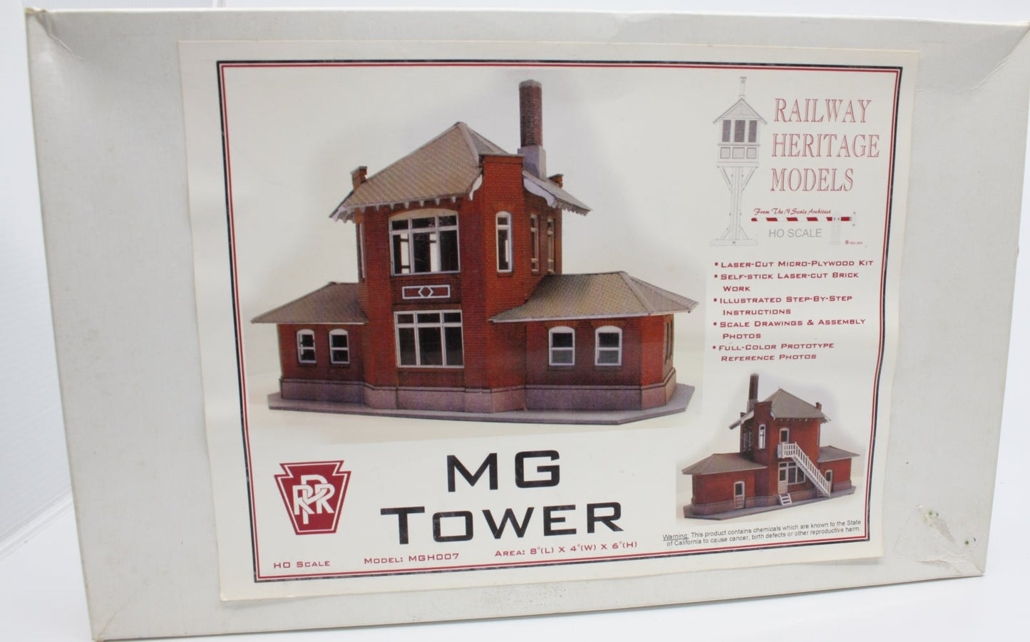 Railway Heritage Models MGH007 HO MG Tower Building Kit