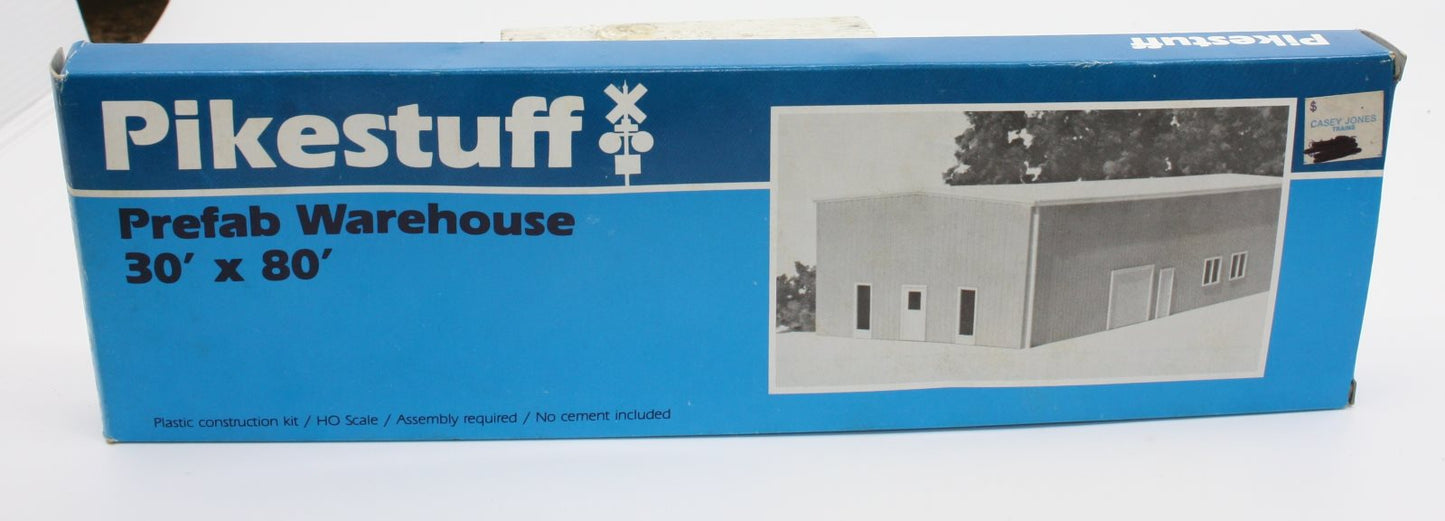 Pikestuff 541-0004 HO Pre-Fab Warehouse 30' x 80' Kit