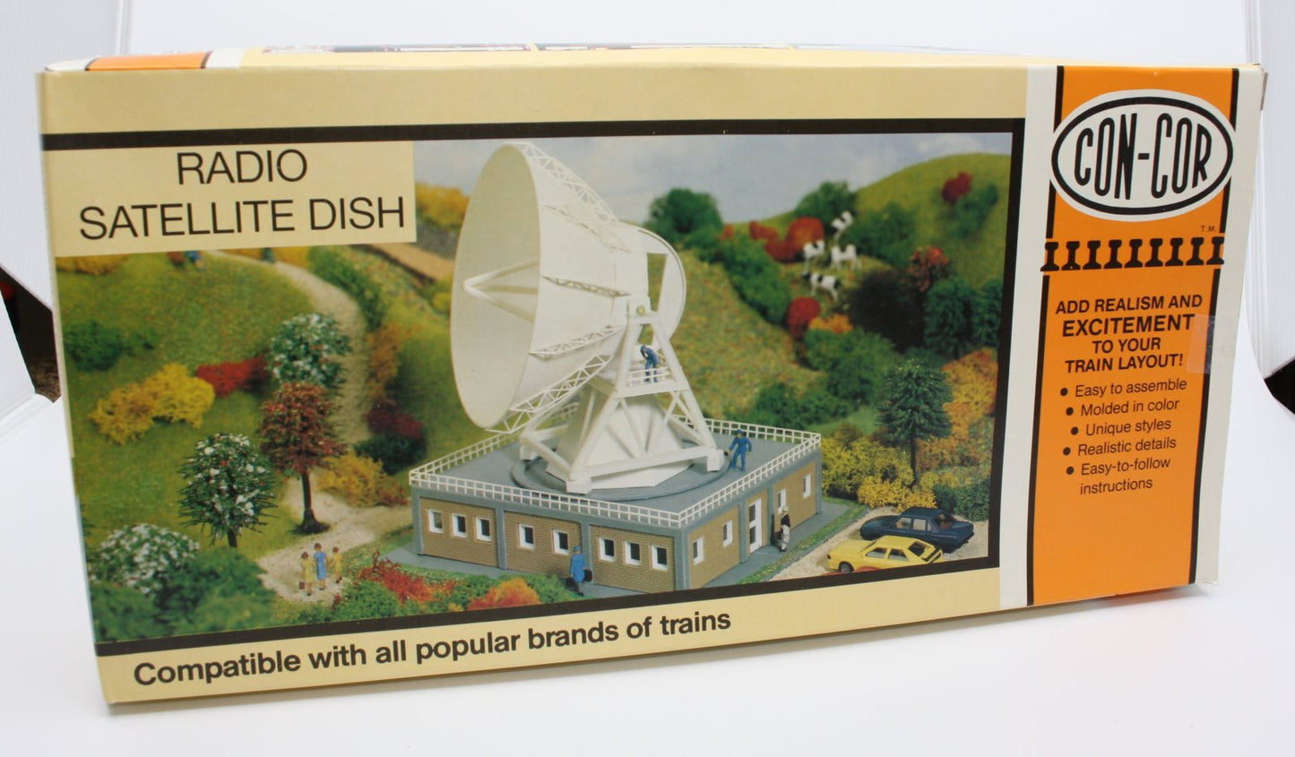 Con-Cor 1701 HO Radio Satellite Dish Kit