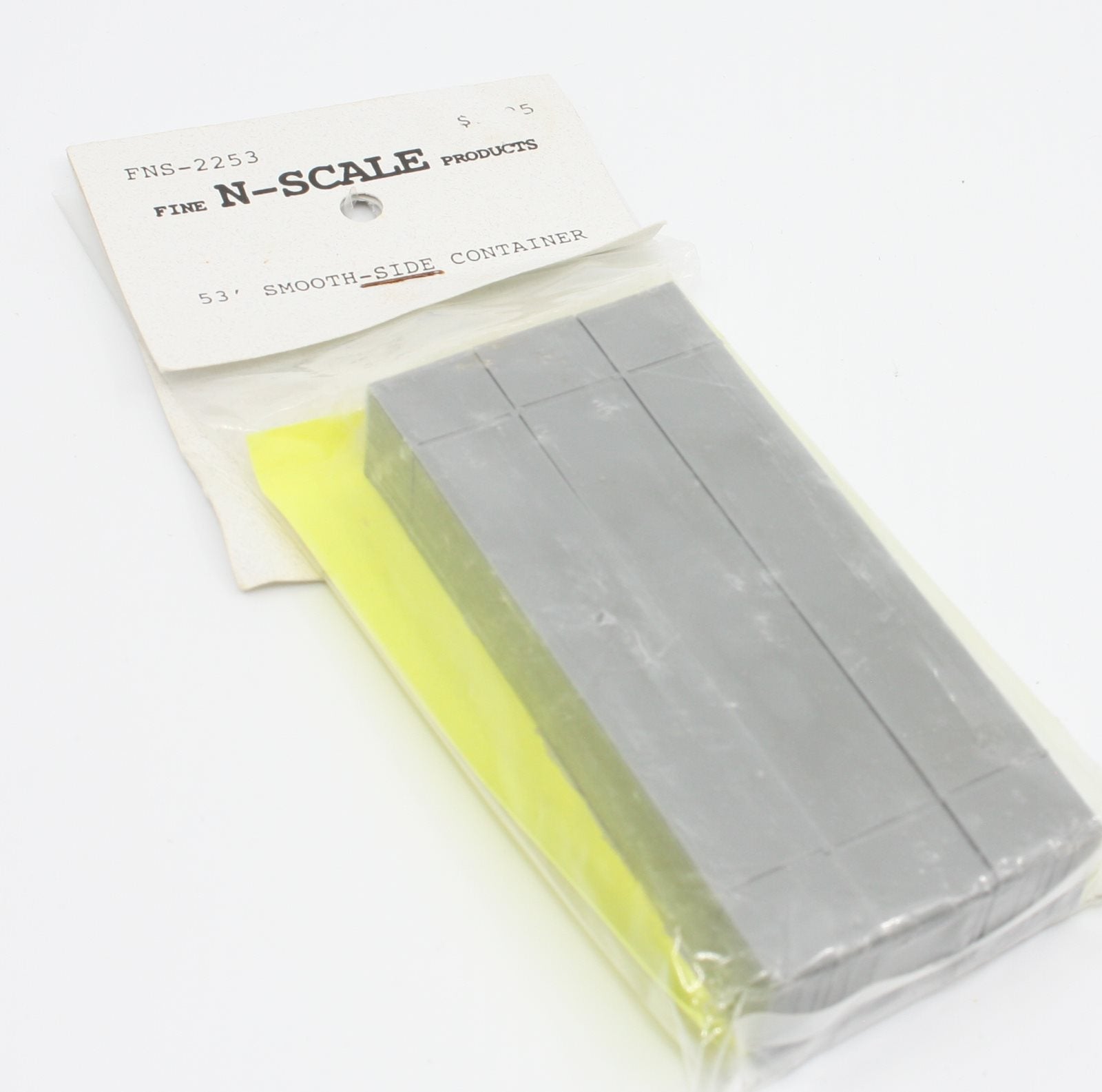 Fine N Scale Products FNS-2253 N Scale 53' Smooth Side Container (Pack of 3)