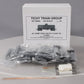 Tichy 6025 HO Tank Car with 60'' Dome Kits (Set of 6)