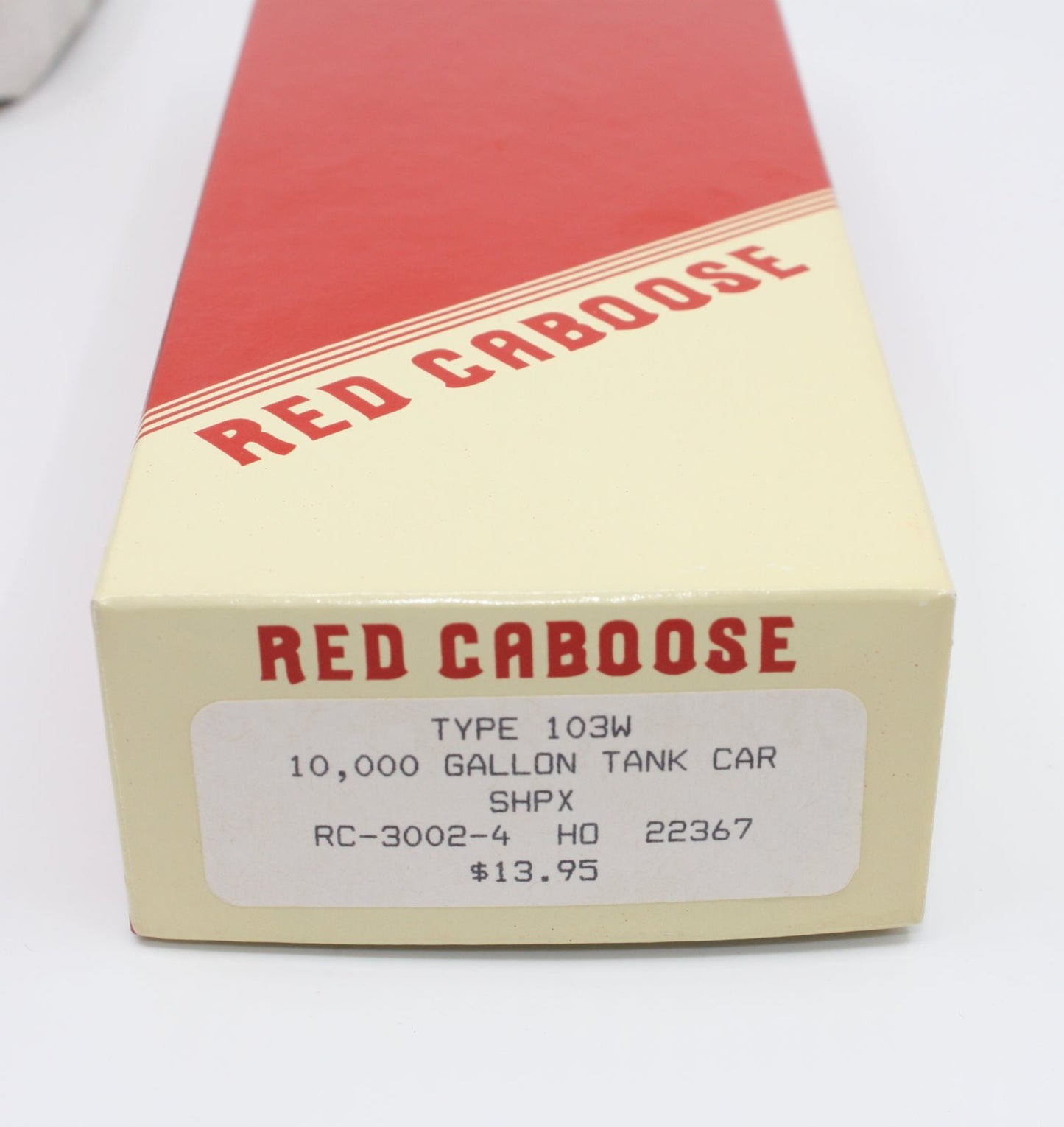 Red Caboose RC-3002-4 HO 10000 Gallon Tank Car SHPX #22367 Kit