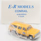 E-R Models 90200 HO Conrail Railroad Owned Chevy Suburban American Light Truck