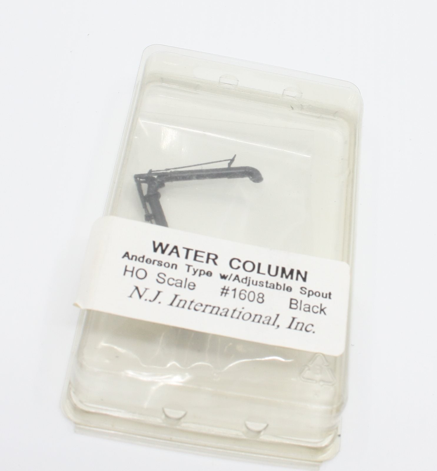 NJ International 1608 HO Black Water Column Anderson Type W/Adjustable Spout