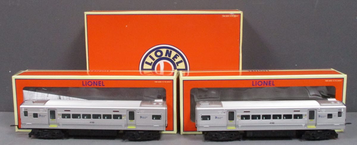 Lionel 6-35133 O Gauge MTA North Metro M-7 Add-On 2 Car Set