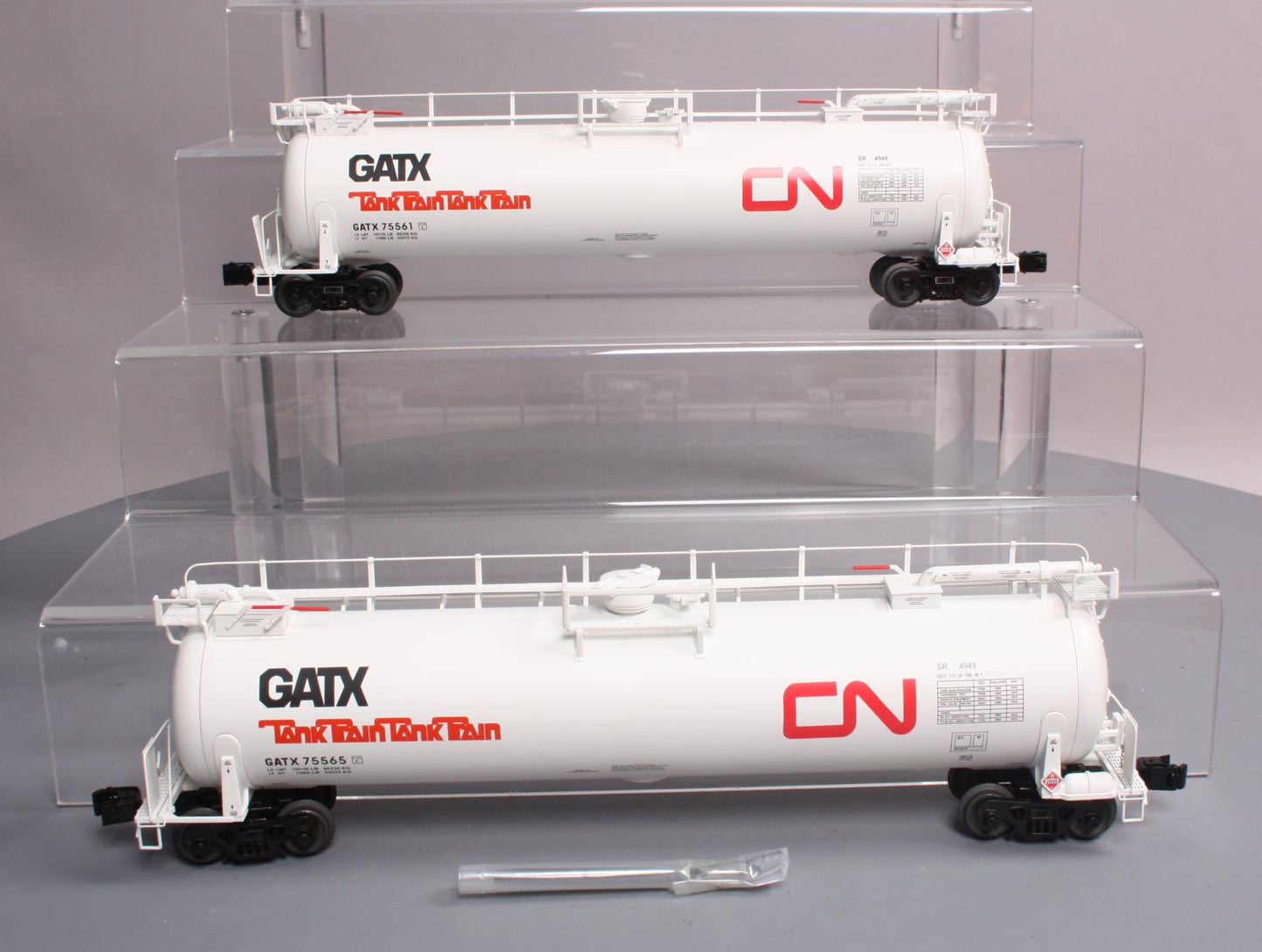 Lionel 6-29771 O CN TankTrain Tank Cars (Set of 2)