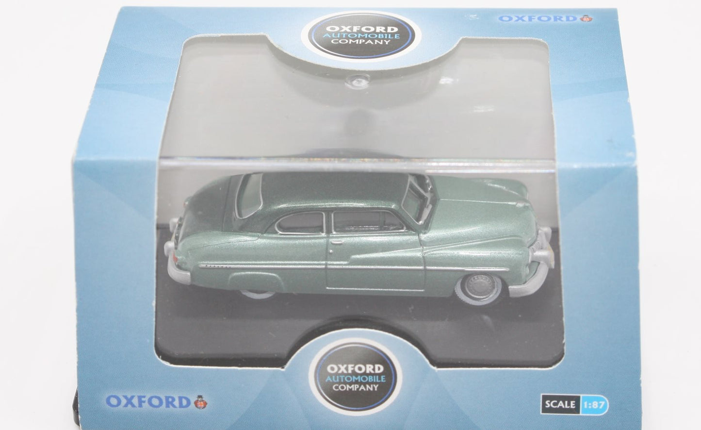 Oxford Diecast 87ME49001 HO Mogul Green 1949 Mercury Adelia