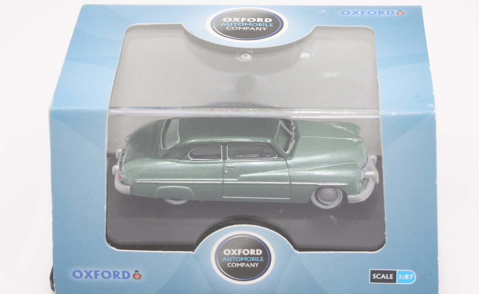 Oxford Diecast 87ME49001 HO Mogul Green 1949 Mercury Adelia