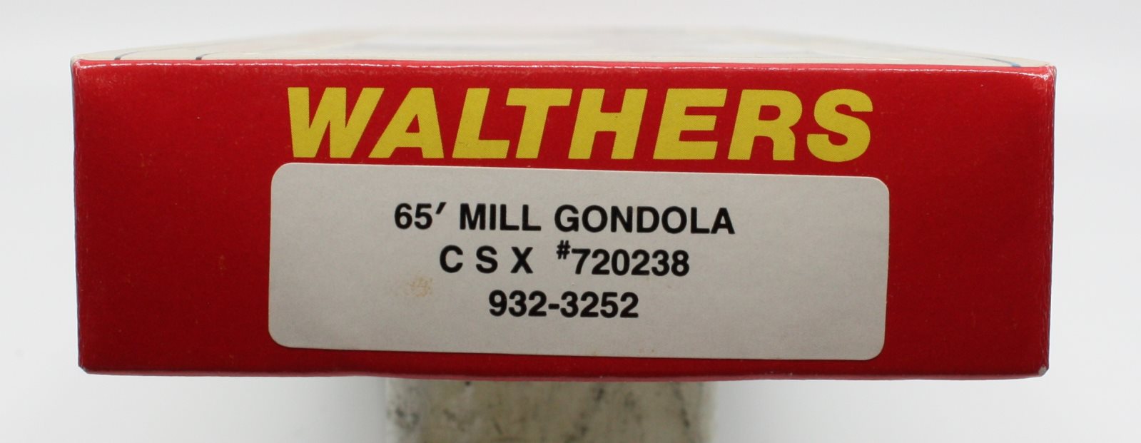 Walthers 932-3252 HO CSX 65' Mill Gondola #720238