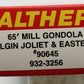 Walthers 932-3256 HO Elgin Joliet & Eastern 65' Mill Gondola