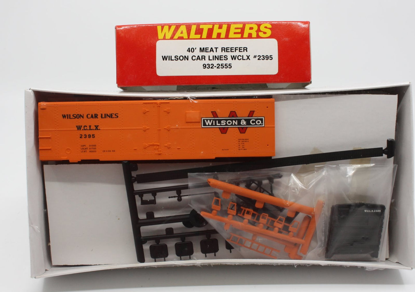 Walthers 932-2555 HO 40' Meat Reefer Wilson Car Lines WCLX