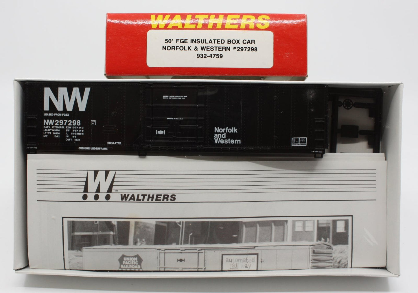 Walthers 932-4759 HO 50' FGE Insulated Box Car Norfolk and Western