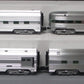 Lionel 6-25608 Santa Fe 18" Super Chief Passenger Cars (Pack of 4)