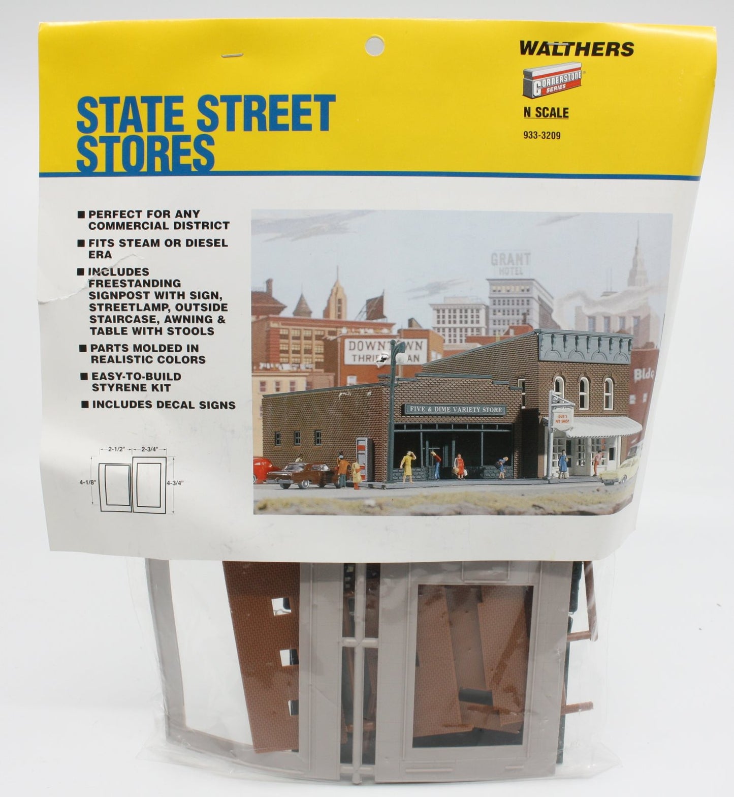 Walthers 933-3209 N State Street Stores Building Kit