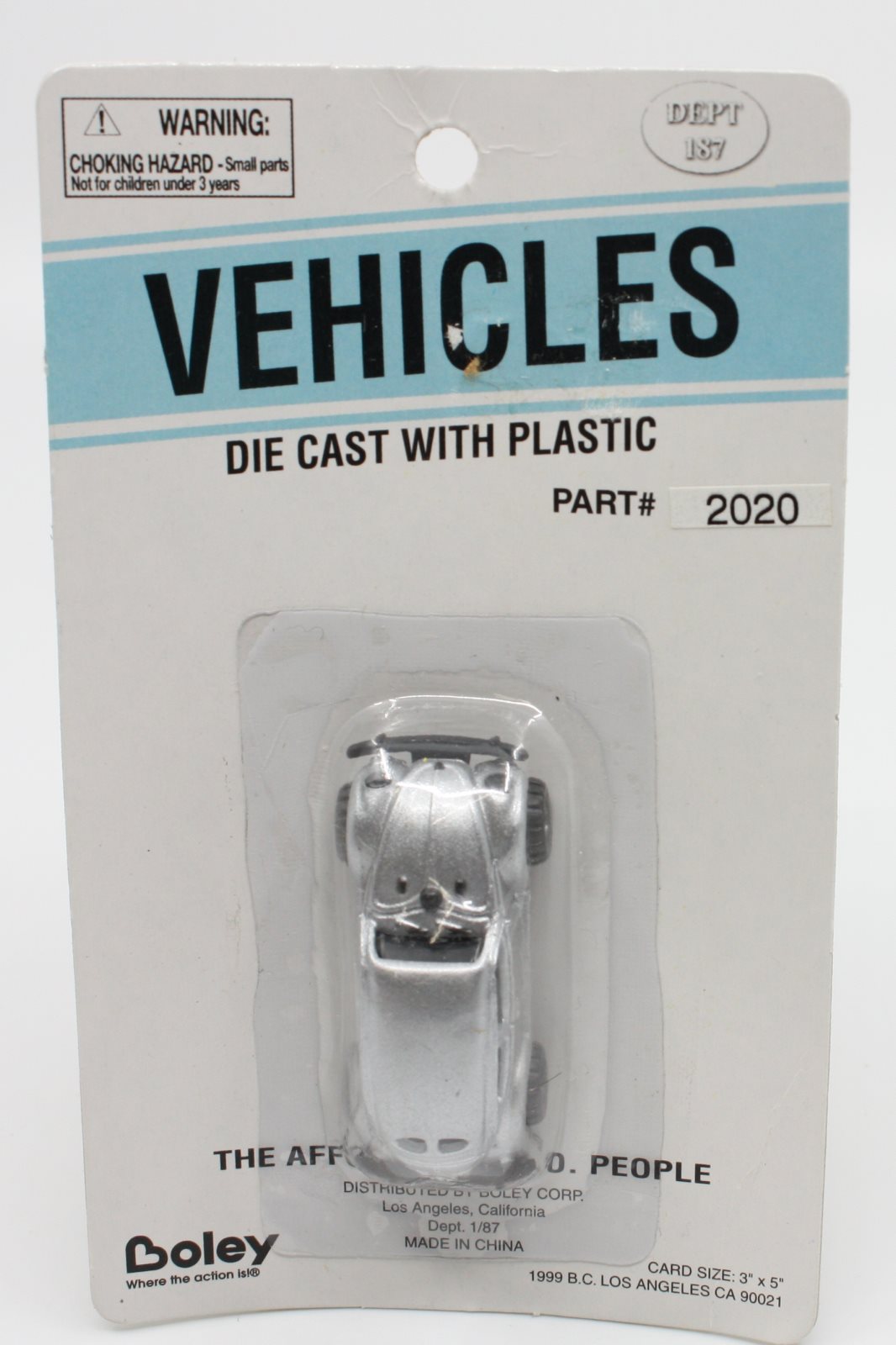 Boley 2020 HO Silver Volkswagen Beetle