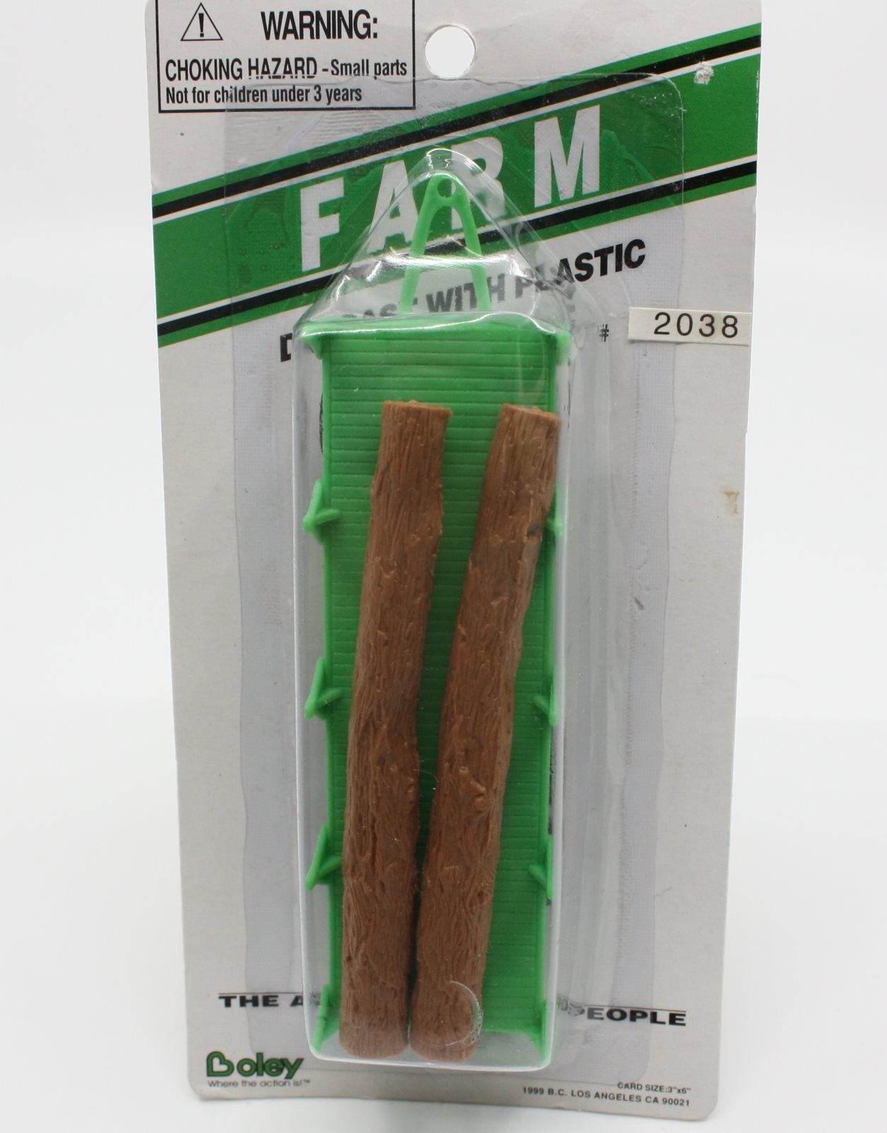 Boley 2038 HO Green Log Wagon