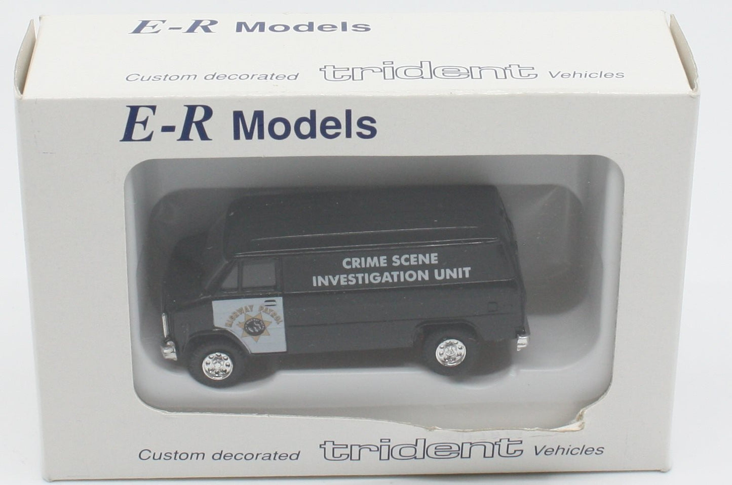 E-R Models 040-90451 HO Black HP Crine Scene Unit