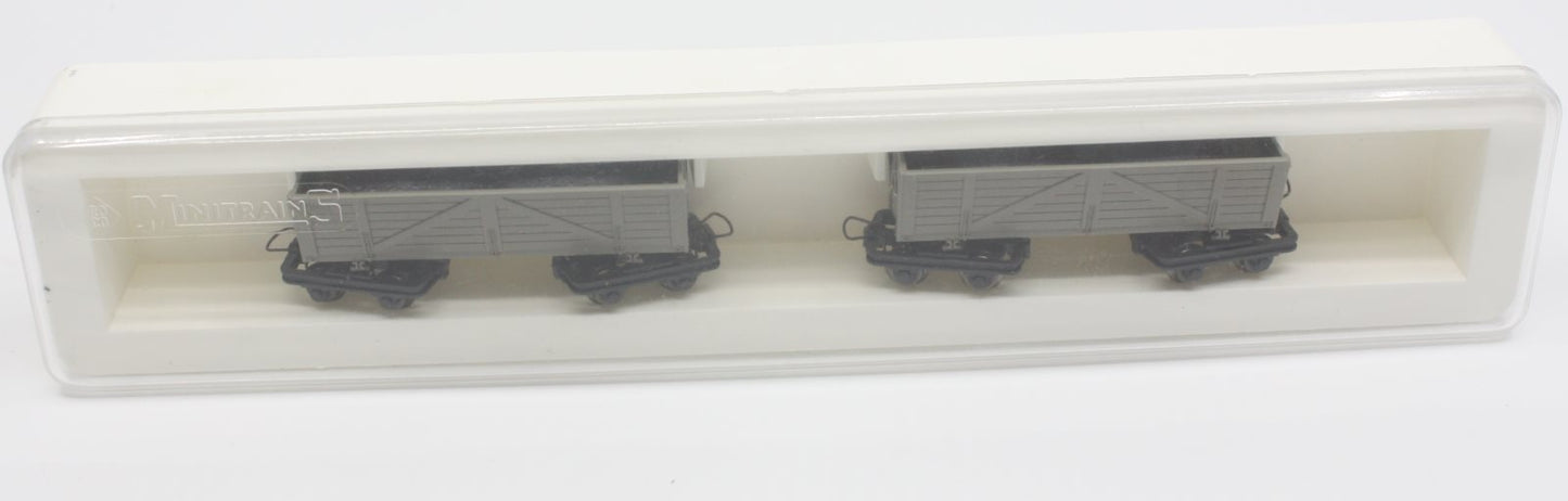 Roco 34510 HO Minitrain Loader Freight Car (Pack of 2)