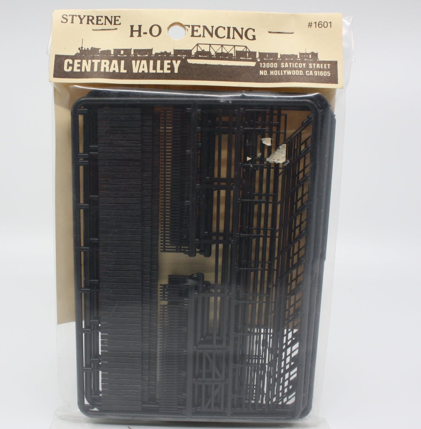 Central Valley Models 1601 HO Fences & Railing Plastic Kit