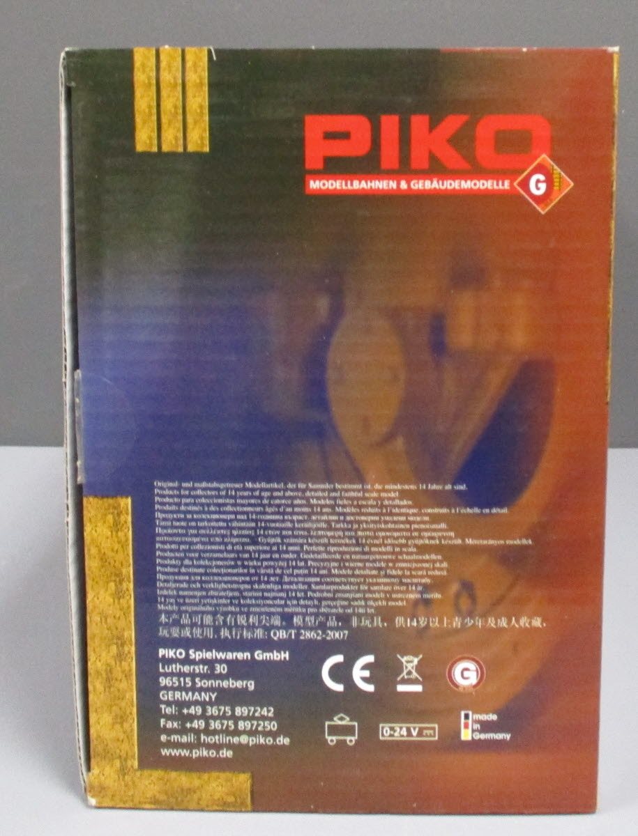 Piko 38202 G Denver & Rio Grande western 0-6-0T Saddle Locomotive #40