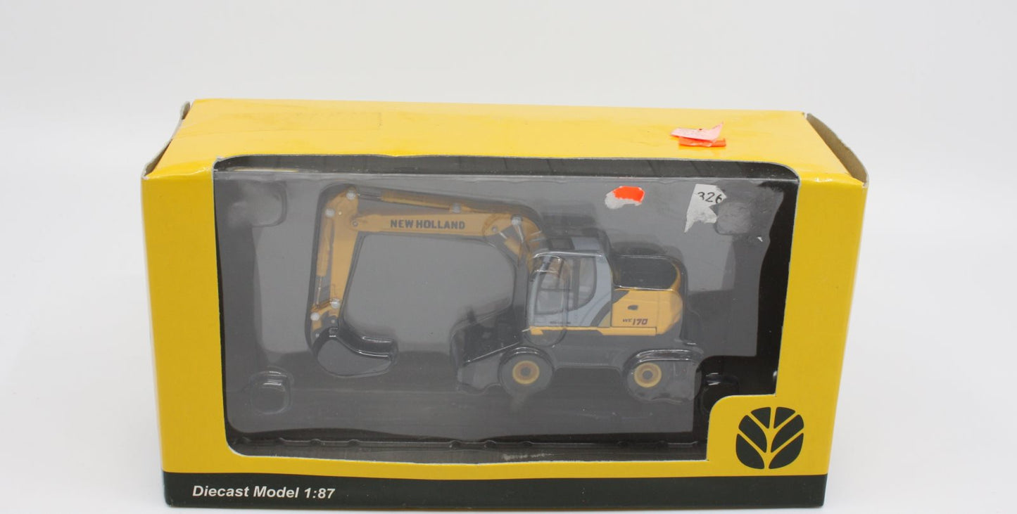 Hobby & Work 6480 HO New Holland WE 170 Wheeled Excavator