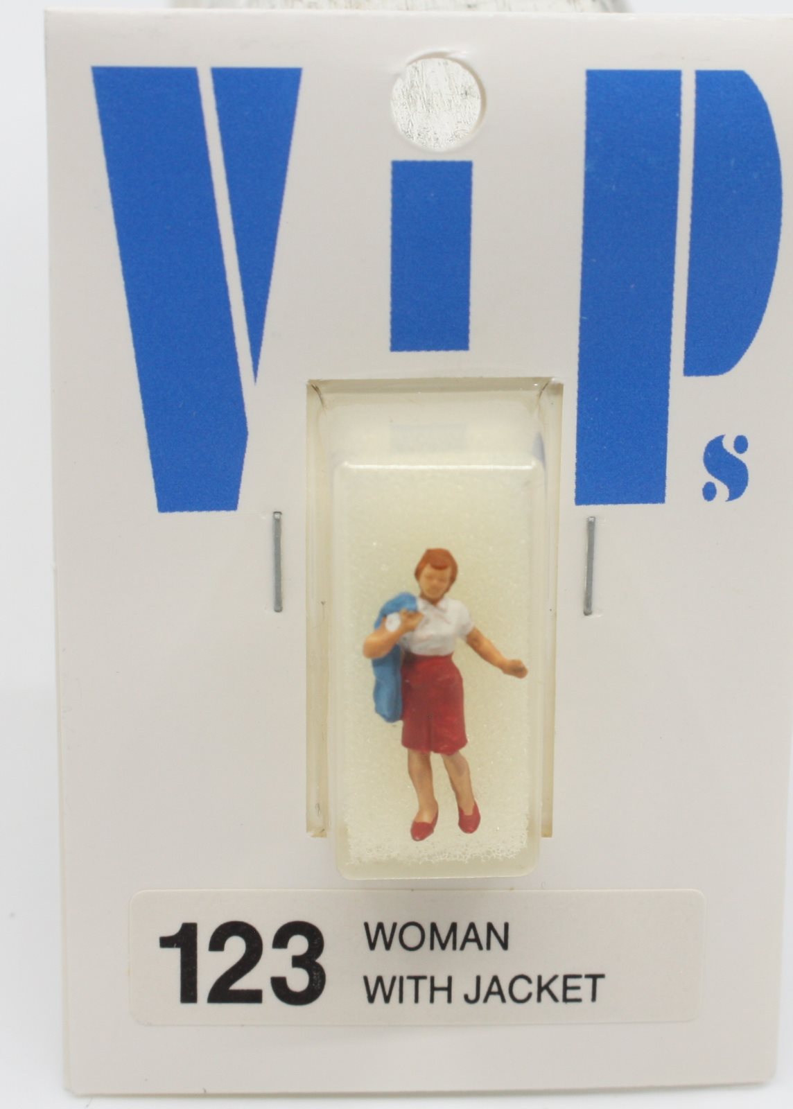 Preiser 123 HO Woman with Jacket Figure