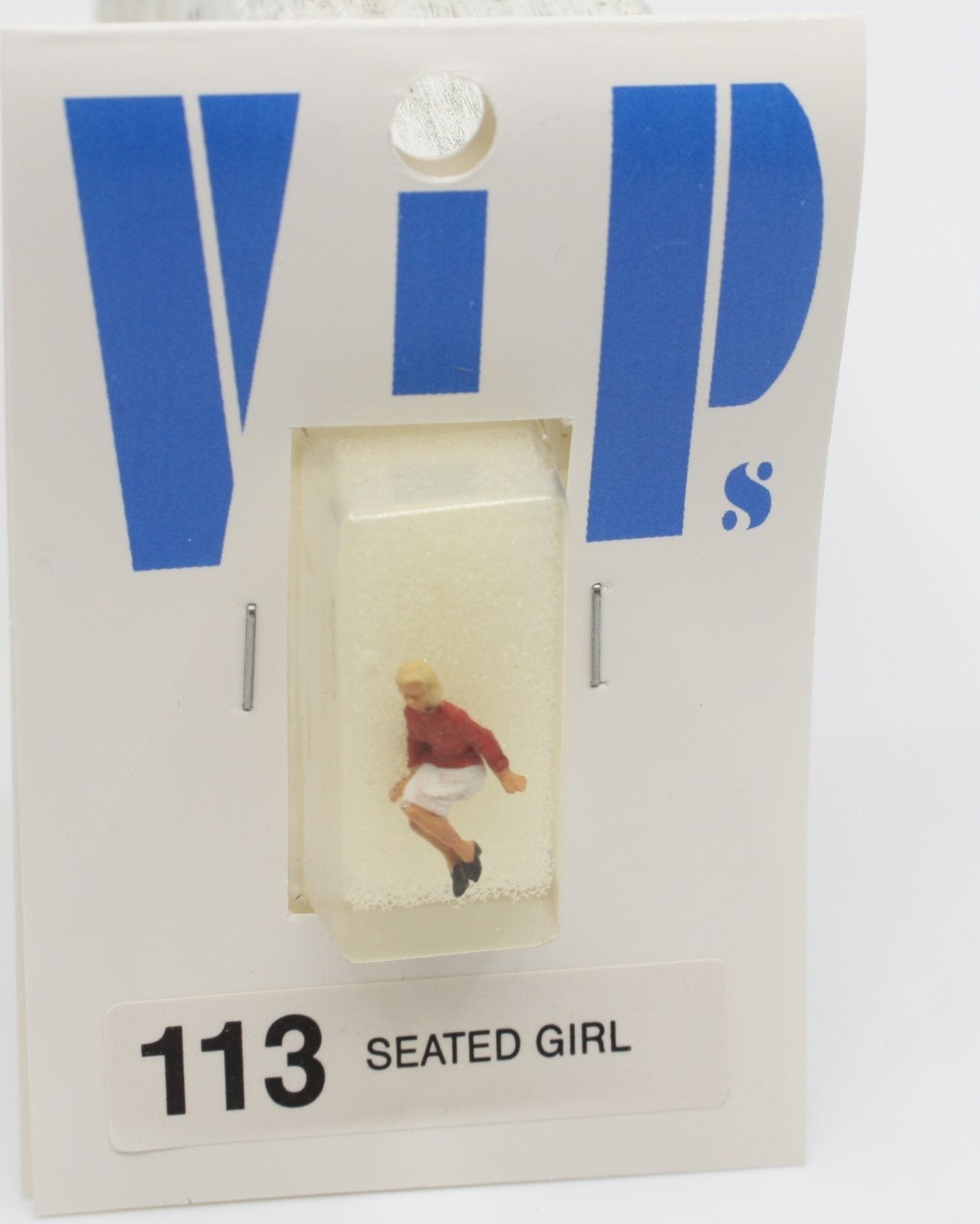 Preiser 113 HO Seated Girl Figure
