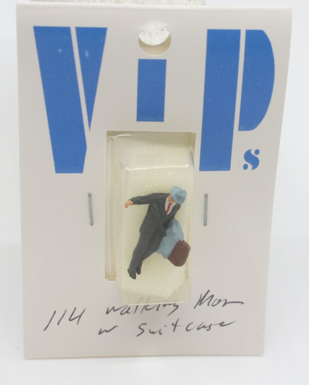 Preiser 114 HO Walking Man with Suitcase