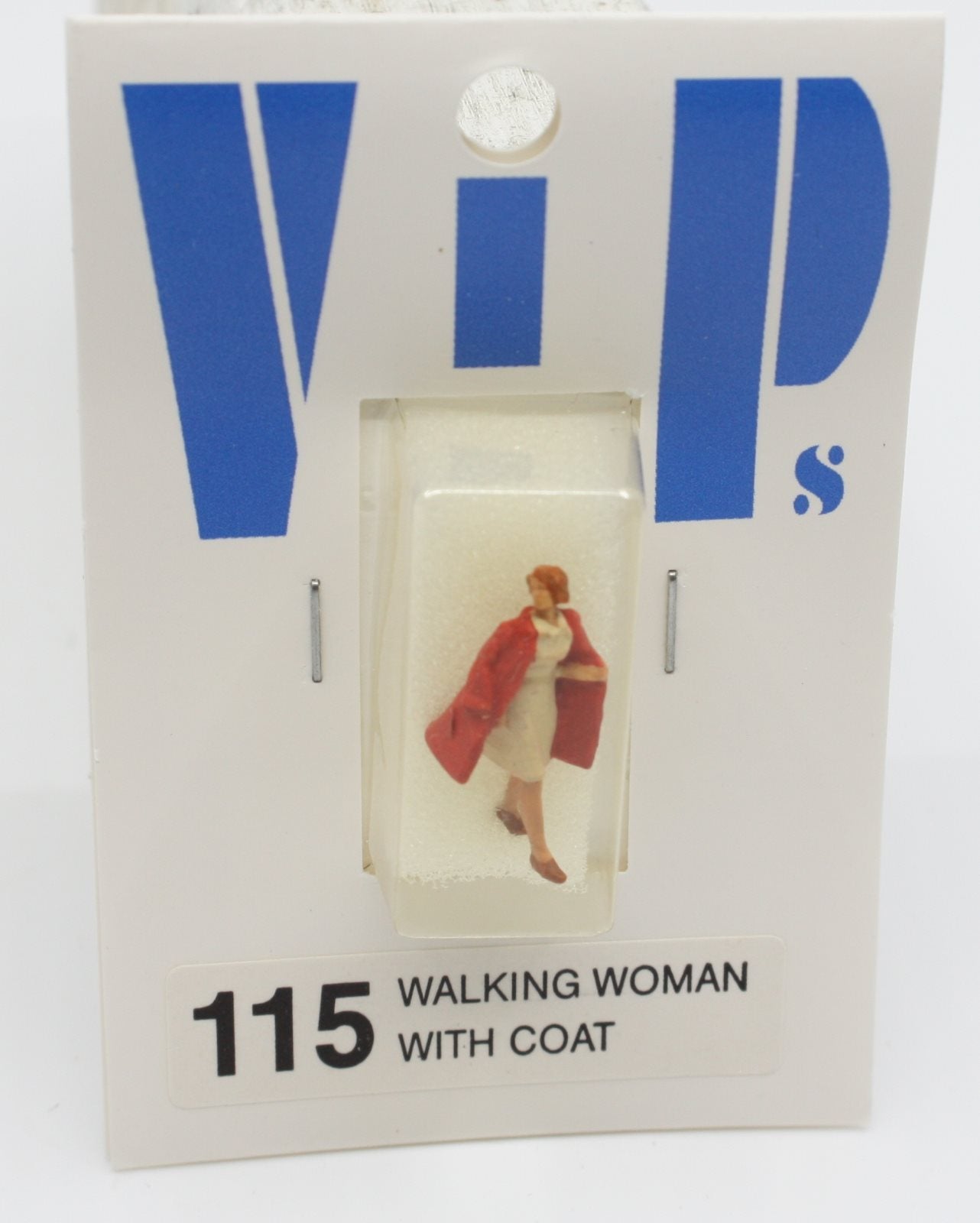 Preiser 115 HO Walking Woman with Coat Figure