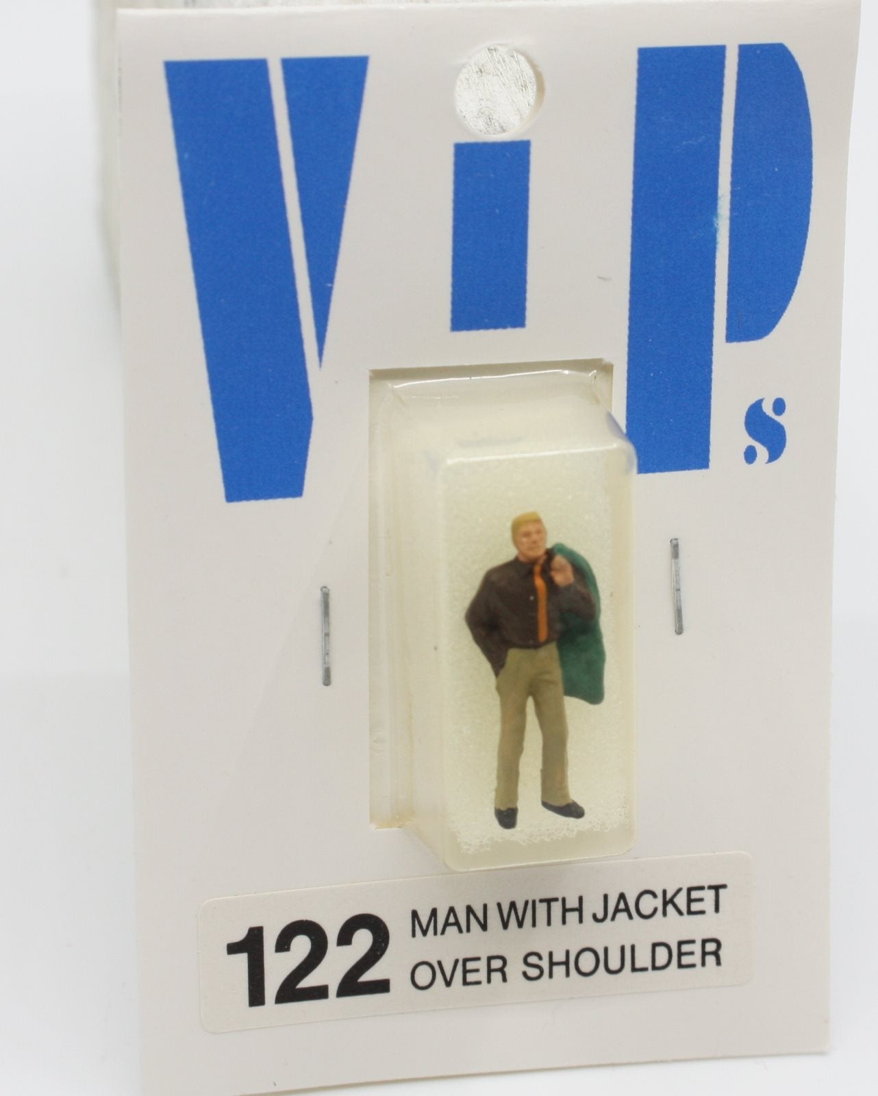 Preiser 122 HO Man with Jacket Over Shoulder Figure