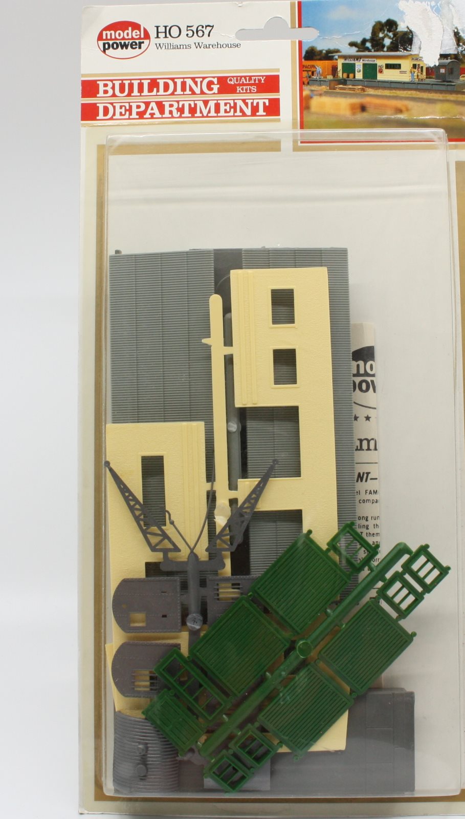 Model Power 567 HO Williams Warehouse Building Kit
