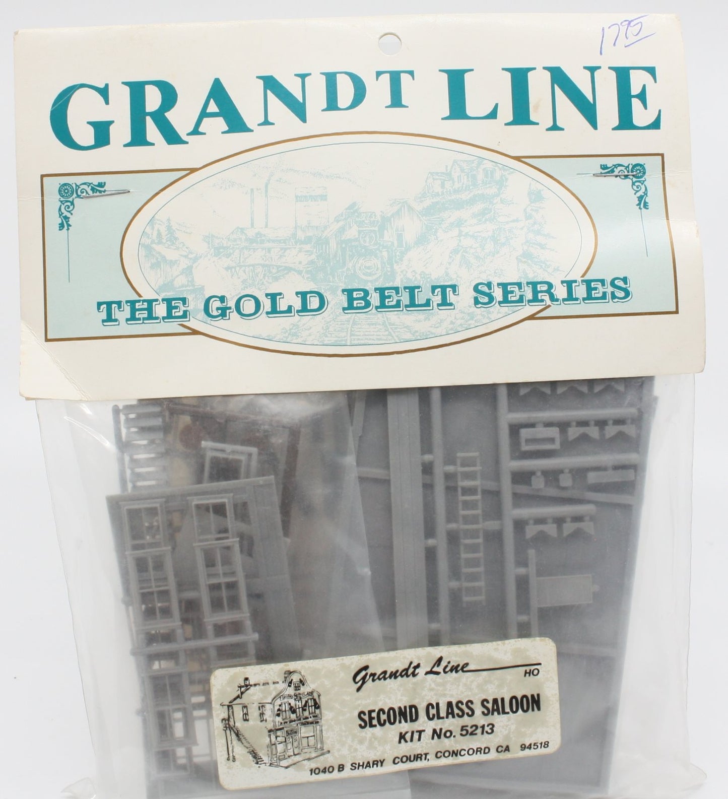 Grandt Line 5213 HO Scale Second Class Saloon Building Kit