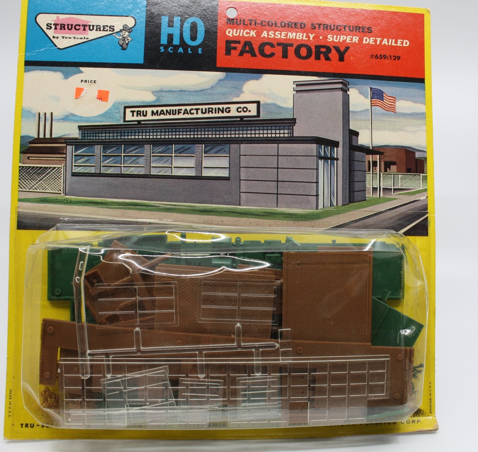 Tru-Scale 659-129 HO Factory Building Kit