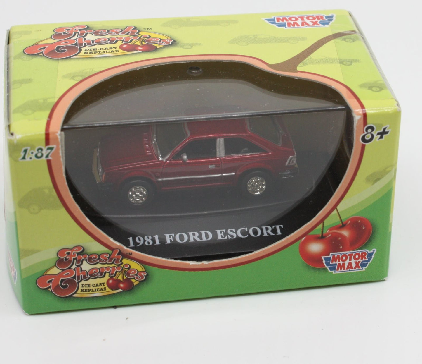 Motor Max 73950FC HO Red Fresh Cherries 1981 Ford Escort