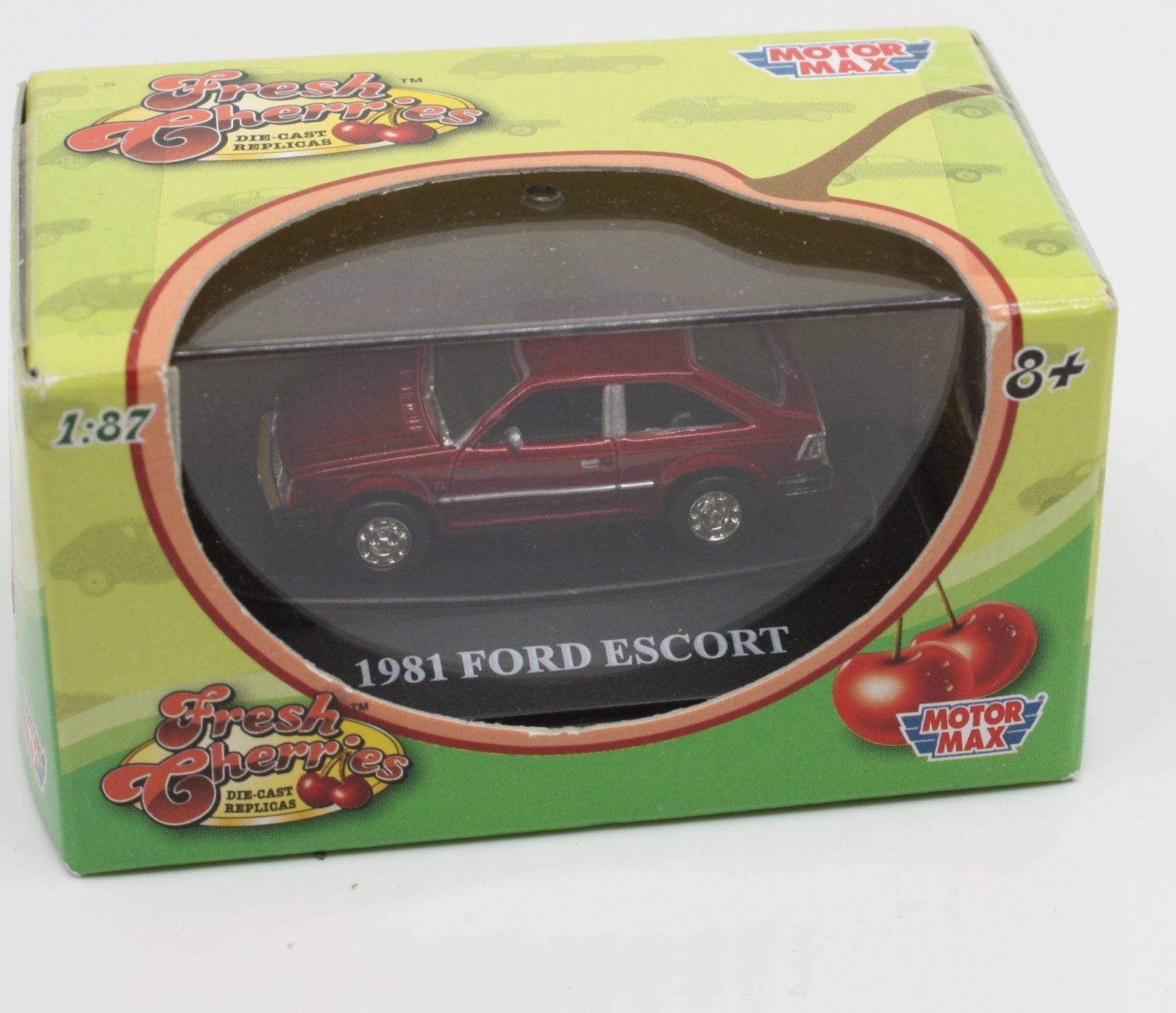 Motor Max 73950FC HO Red Fresh Cherries 1981 Ford Escort