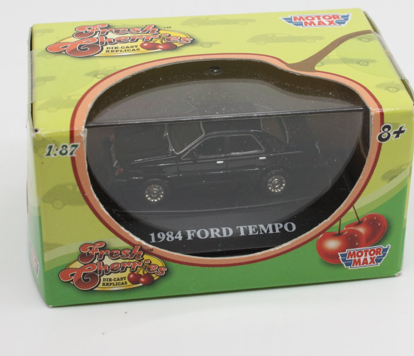 Motor Max 73950FC HO Fresh Cherries 1984 Black Ford Tempo